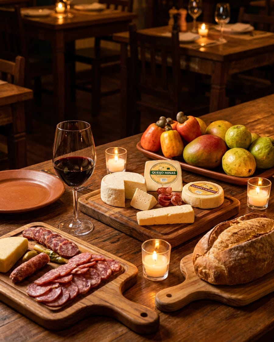 Viagem gastronômico